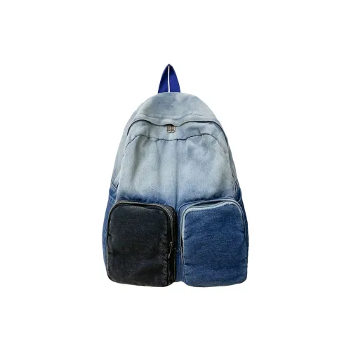 SHANGXIANYUE Рюкзак из вымытого денима Унисекс