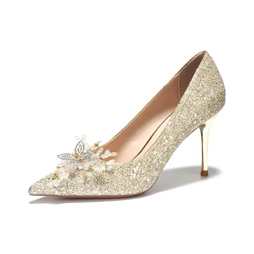 MADALLO Узкий каблук Высокие каблуки 8,5 см Женские Шампанское