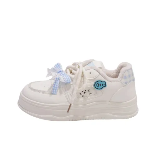 BIDE·PAN Повседневная детская обувь низкий топ синий с флисовой подкладкой унисекс