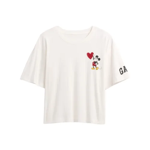 GAP co-brand Белая Женская T-рубашка