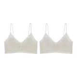 [Бесшовный, Незаметный, Комфортный и Дышащий] Молочный Белый + Молочный Белый