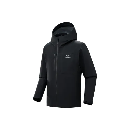 Mizuno Водонепроницаемый Ветрозащитный Дышащий Устойчивый к истиранию Теплый ветровка Унисекс