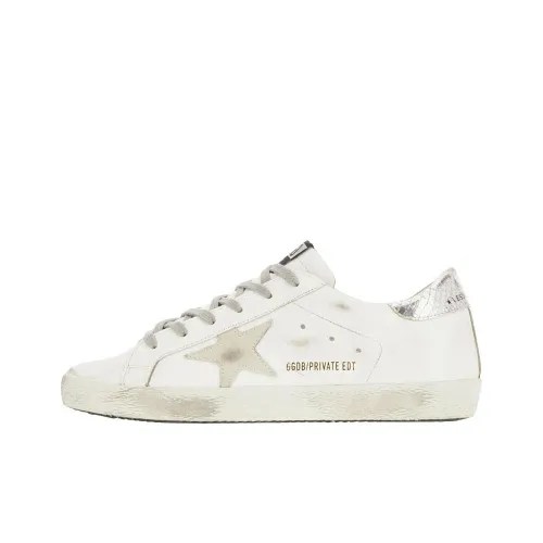 Golden Goose Супер Звезда Low Топ Кроссовки для скейтбординга Женские Белые