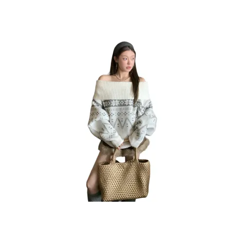 MORTEN SOLUM Белый Женский Трикотаж