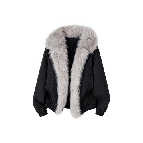 ZIAREL Хлопковый пуховик пальто унисекс