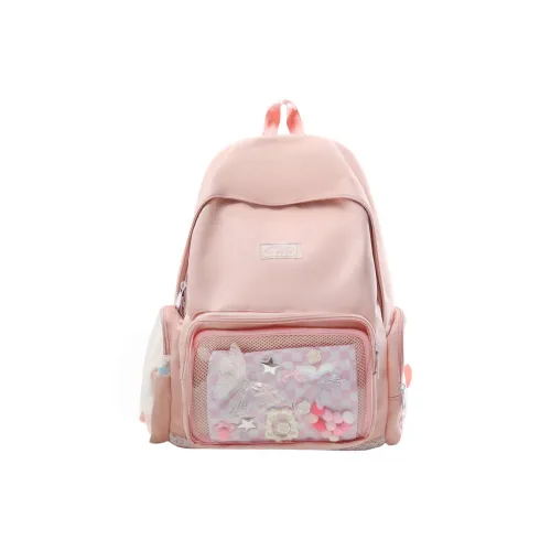 ZOGA Нейлон с PVC Рюкзак Унисекс Черный Желтый Синий Розовый