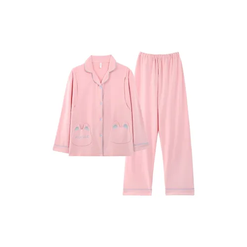 MADALLO Pink Women's Pajama Sets MADALLO Розовый Женский Комплект Пижам