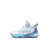 Белый светло-голубой