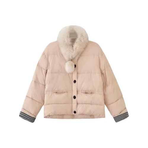 JOSR Розовый Женский пуховик