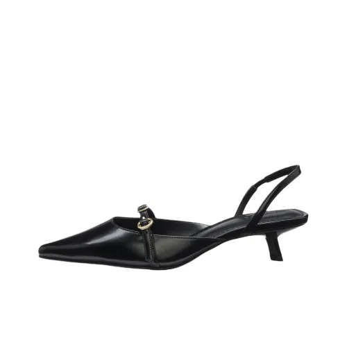 HUGO BOSS Узкий каблук Высокие каблуки 4CM Женские Черный