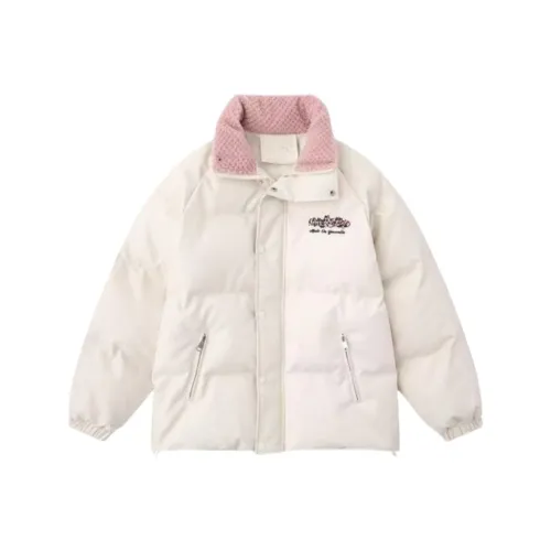 AFGGD Белый Женские пуховики