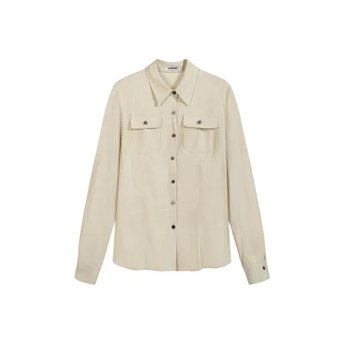 XINTATA Светлый хаки Женские рубашки