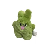 Зеленый монстр, нитка, бусины