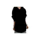 Черный с флисовой подкладкой