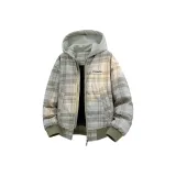 Зеленый, полосы, клетка