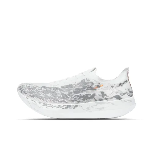 ANTA C202 G9 Slip Устойчивый к истиранию Низкий Топ Гоночные Беговые кроссовки Мужские Белые