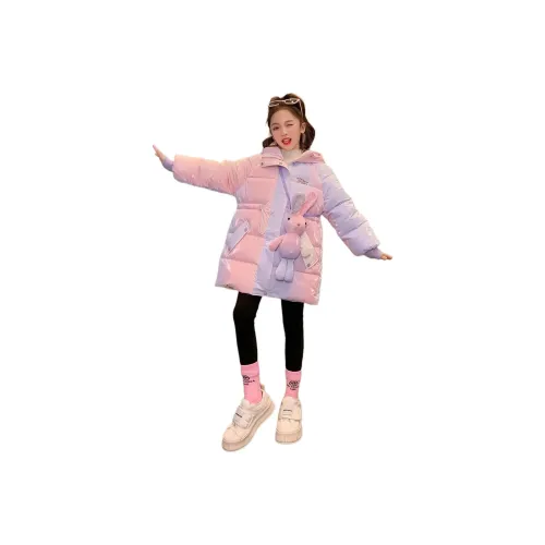 TAOTIANMAO Изображение Цвет Кролик Кукла KIDS Утеплённая куртка