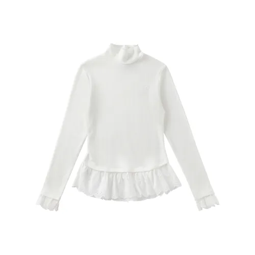 KXLFCHN Белый Женские T-рубашки