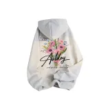 Тяжелый полиэстер-хлопок, белый, серый, фотиния (с флисовой подкладкой)