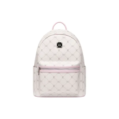 KAPPA Кожа Рюкзак Большой Женские Milk Puff Пудра