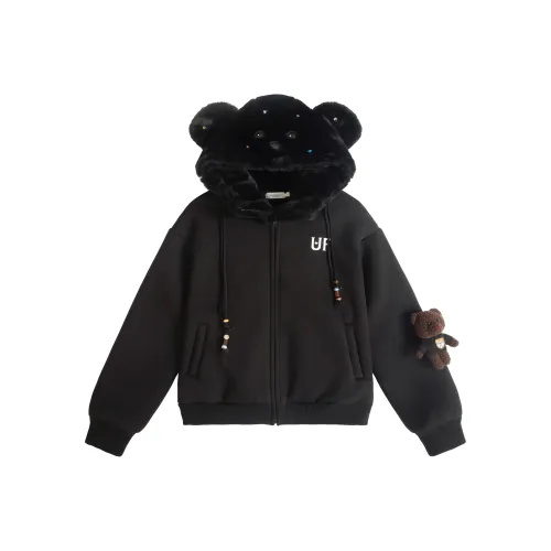 UNIFREE Cropped Coat Women's Black UNIFREE Укороченное пальто женское черное