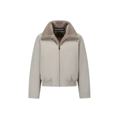 DOGANSON Lime Gray Unisex Пуховики