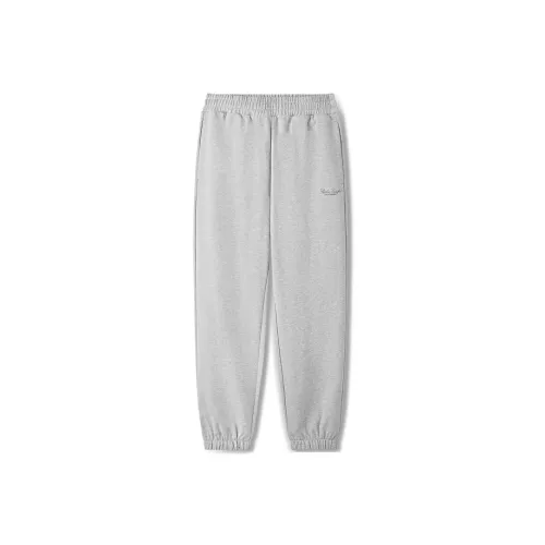 Skechers Вязаные спортивные брюки унисекс светло-серые