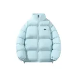 Светло-синий (утолщенный хлопковый пуховик)