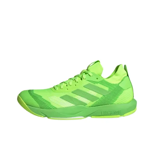 Adidas RAPIDMOVE ADV Противоскользящие Низкие Тренировочные Кроссовки Мужские Желто-Зеленые