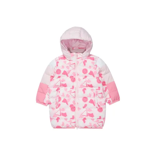 Adidas Пуховик Розовый для младенцев и малышей