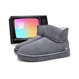 Серый с флисовой подкладкой