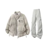 Светло-серый + светло-серый штаны