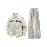 Хаки + Светло-Серый [С флисовой подкладкой]