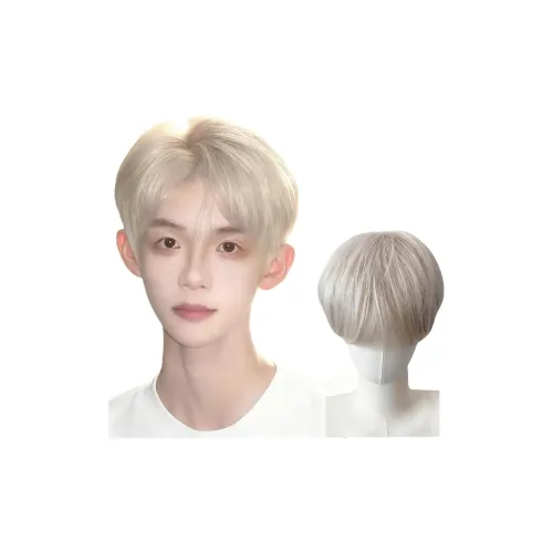 GLUNA Handsome Юность Короткие Волосы Парики