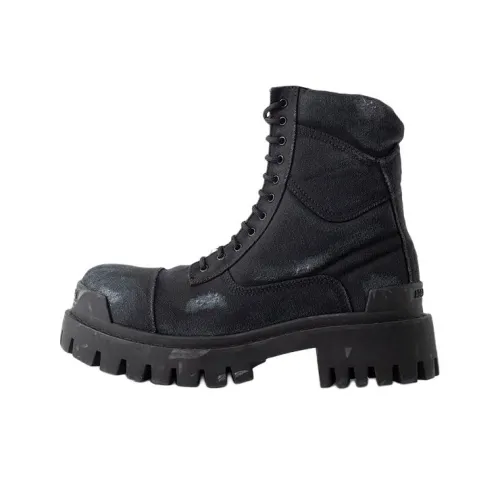 Balenciaga Strike Ботильоны 2 см Женские Черные