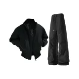 Черный (утеплённый) + Чёрный (утолщённый)