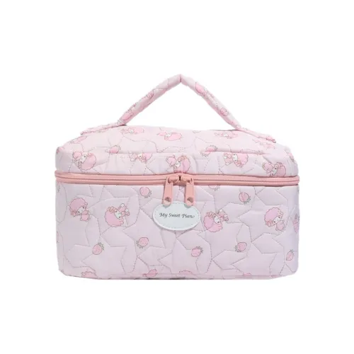 Sanrio Полиэстер Хлопковая Смешанная Сумка для Путешествий Хранение Женская Розовая