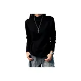 Черный с флисовой подкладкой