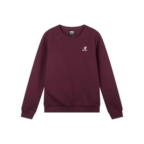 XTEP Свитшот Женские Красный Coix Seeds