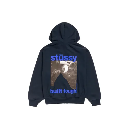 Stussy Fw25 BUILT TOUGH ZIP Толстовка Свитшот Унисекс