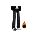 Черно-серый [утолщенная флисовая подкладка]