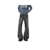 Чёрный, удлинённый, с подкладкой