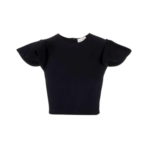 Alexander McQueen SS23 T-Shirt Женская Черная