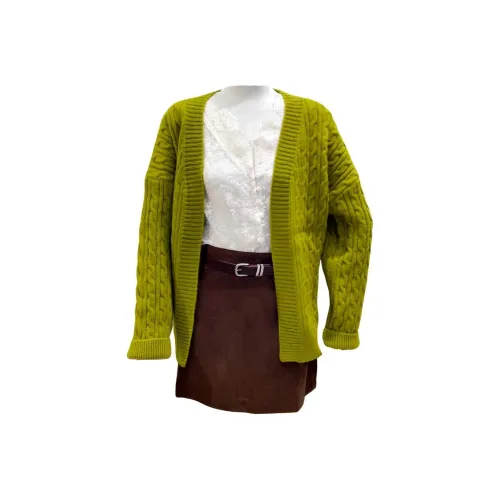 MORii Зеленый Кардиган Женский Трикотаж