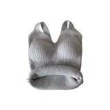 Серый Синий [Трикотажная ткань Термическая]