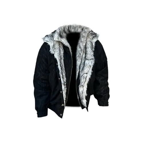 JIMI JONS Черный Унисекс Пуховики