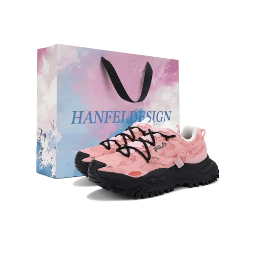 FILA FUSION Бьянко Амортизация Износостойкая Повседневная Обувь Женская