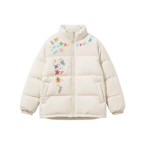 MIANGOU Экрю Унисекс Пуховики