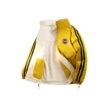 Запутанный желтый (с подкладкой из овчины, двусторонний)