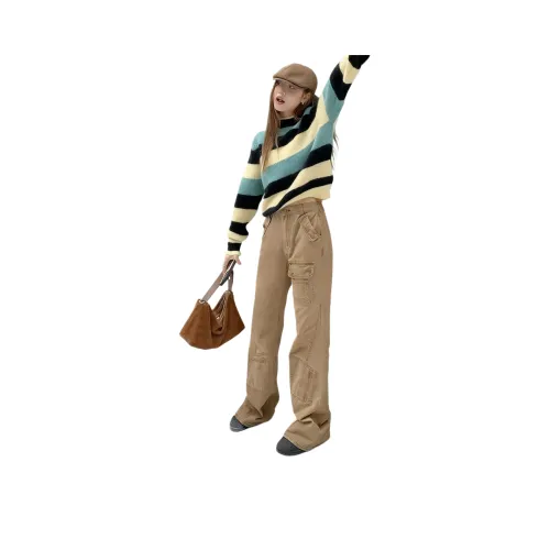 SINKACME Khaki Женские Джинсы